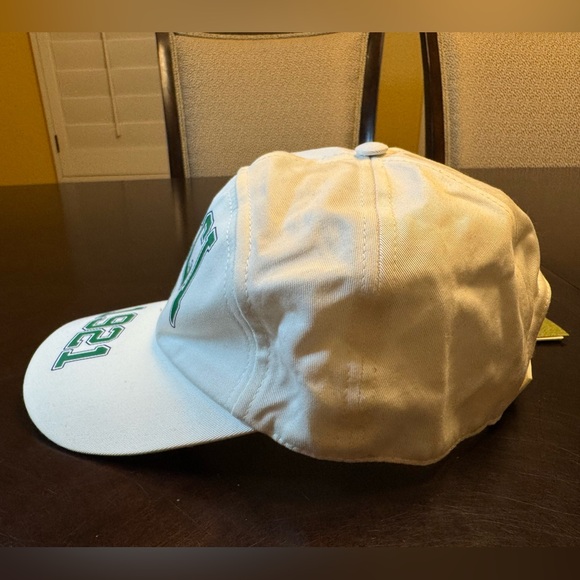 New Gucci GG Logo White Green Baseball Hat Size L - Picture 8 of 12